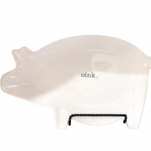Rae Dunn Oink Pig Platter 2016